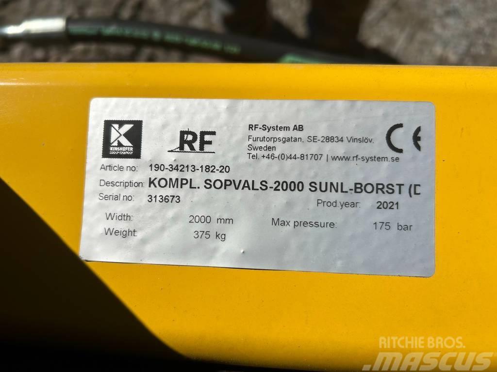  RF system Sopvals 2000 Sunline Balayeuse / Autolaveuse