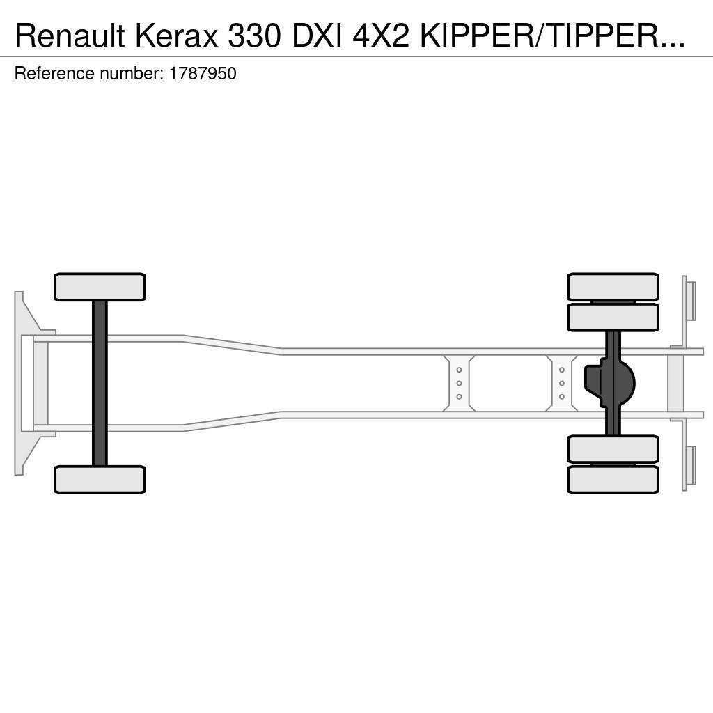 Renault Kerax 330 DXI 4X2 KIPPER/TIPPER ONLY 27.000 KM !!! Camion benne