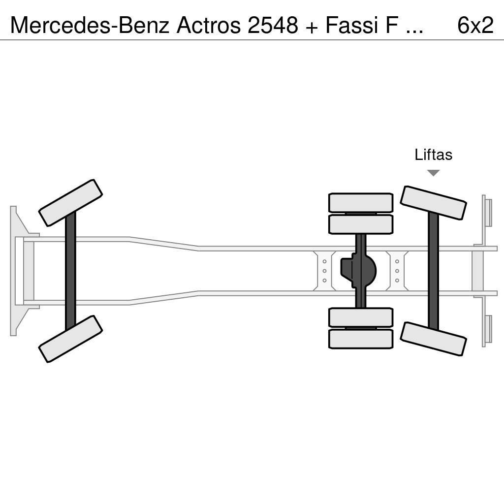 Mercedes-Benz Actros 2548 + Fassi F 215 A / 235 AXP 24 Grues tout terrain