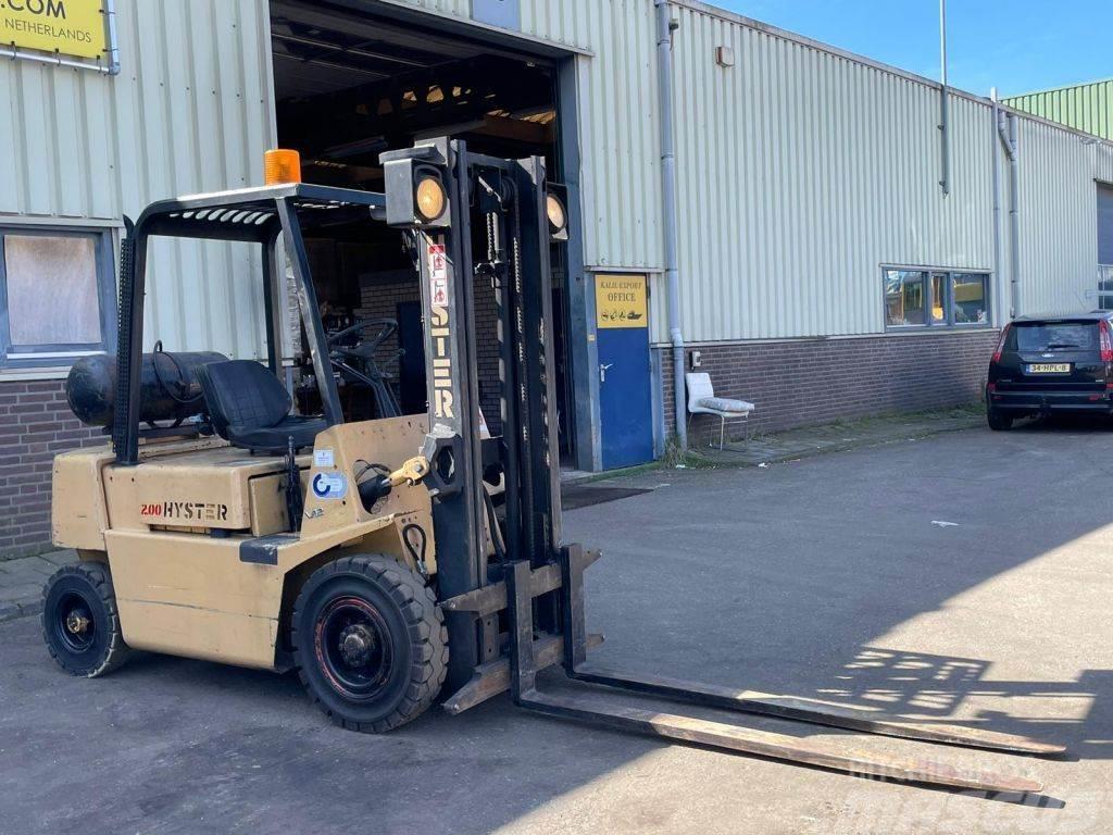 Hyster 2.00 XL Forklift 2.000KG Lifting LPG Engine Good C Chariots GPL