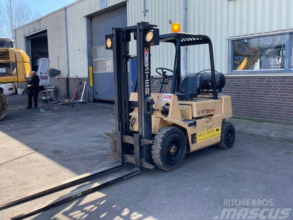 Hyster 2.00 XL Forklift 2.000KG Lifting LPG Engine Good C Chariots GPL