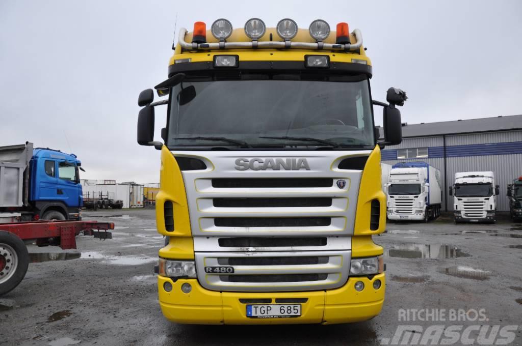 Scania R480 LA6X4HNA Hydraulik Tracteur routier