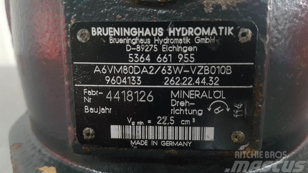 Brueninghaus Hydromatik A6VM80DA2/63W - Zeppelin ZL100 - Drive motor Hydraulique