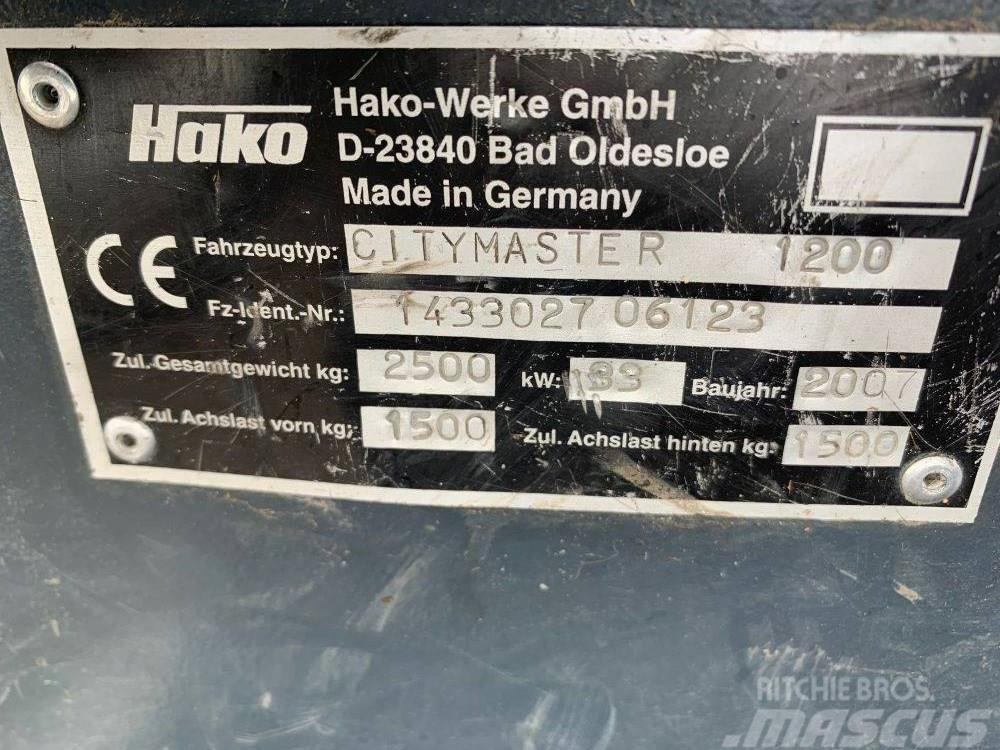 Hako Citymaster 1200 Balayeuse / Autolaveuse