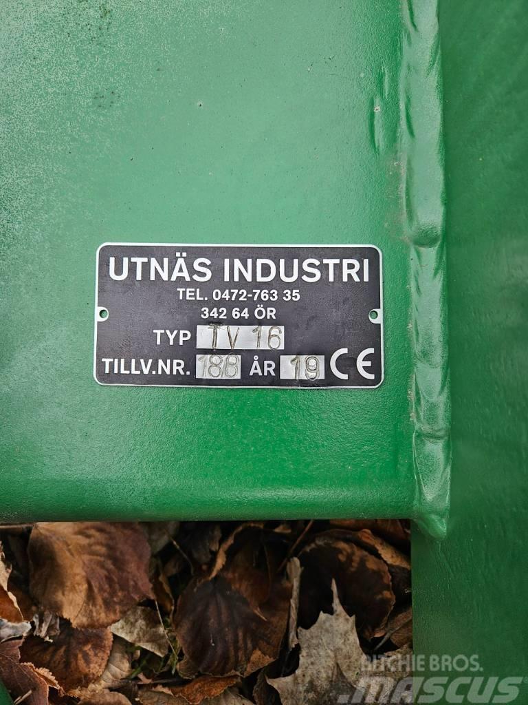  Utnäs Industri Trailer 18 ton Remorque surbaissée
