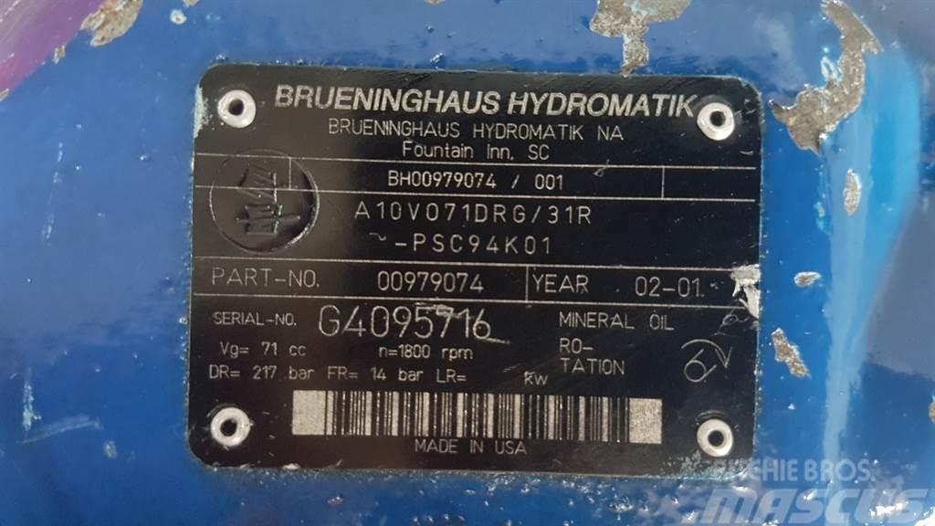 Brueninghaus Hydromatik A10VO71DRG/31R - Load sensing pump Hydraulique