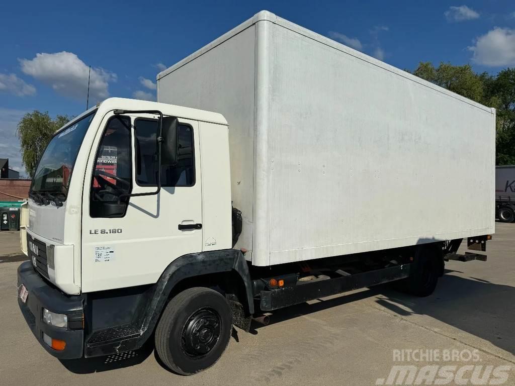 MAN LE 8.180 **BOX+LIFT / KOFFER + LBW** Camion Fourgon