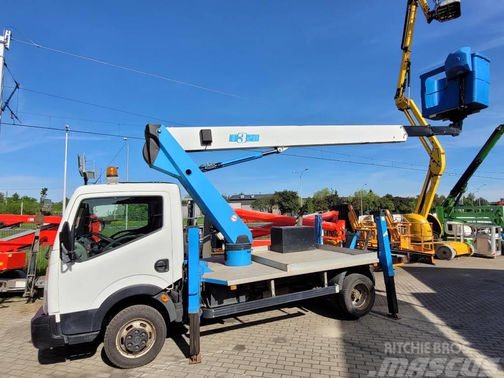 Socage T320 - 20m Nissan Cabstar bucket truck boom lift Camion nacelle