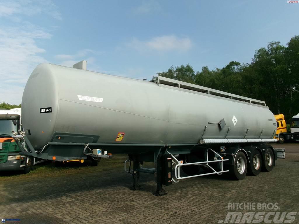 Trailor Jet fuel tank alu 39.6 m3 / 1 comp Semi remorque citerne