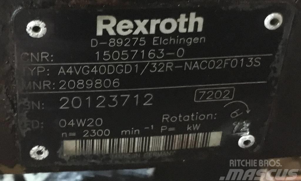 Rexroth A4VG40R Hydraulique