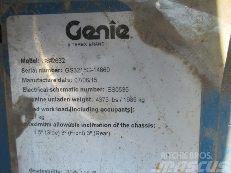 Genie GS 2632 Nacelle ciseaux
