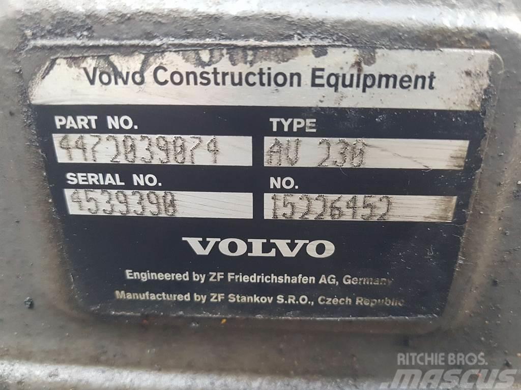 Volvo L30G-VOE15226452-ZF AV-230-Axle/Achse/As Essieux