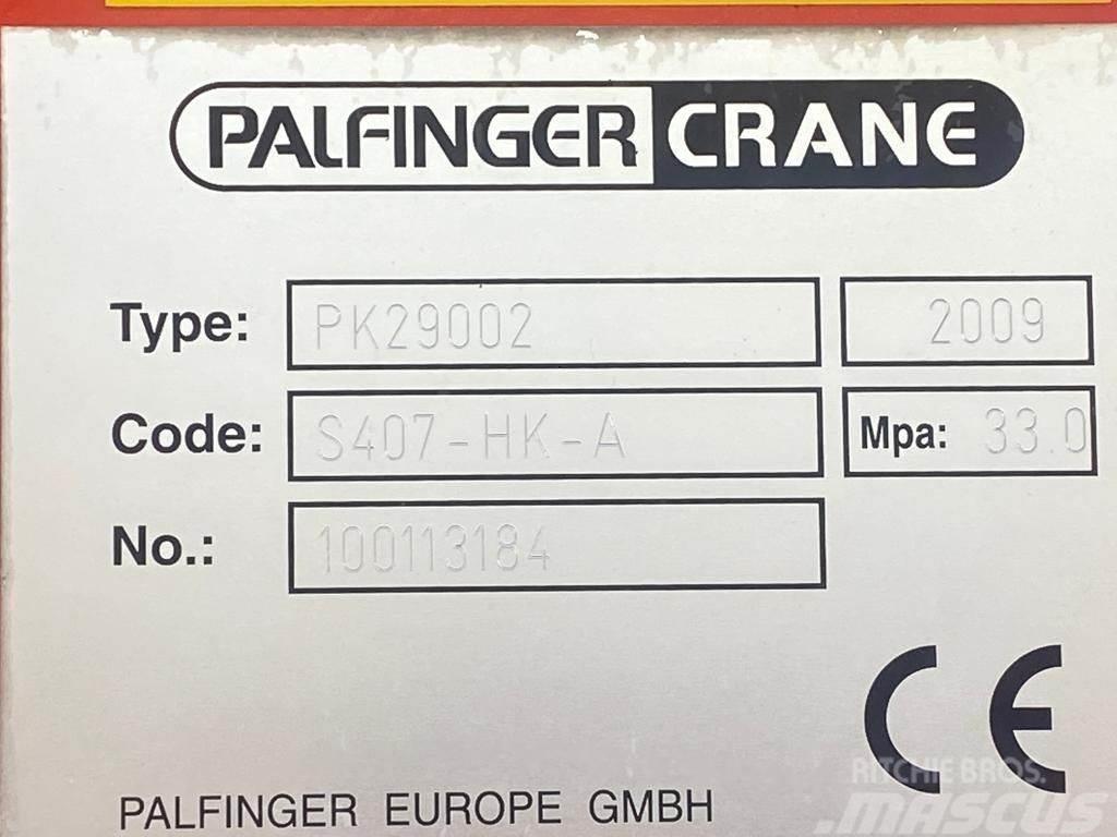 Palfinger PK29002 + REMOTE + 4X OUTRIGGER PK29002 Grue auxiliaire
