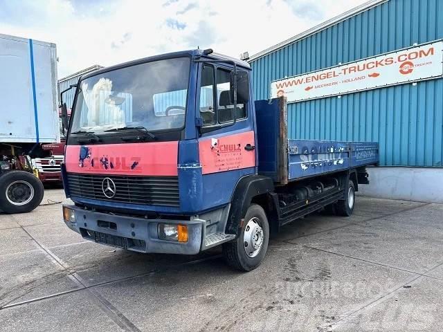 Mercedes-Benz LK 814 (6-CILINDER) FULL STEEL SUSPENSION WITH OPE Camion plateau