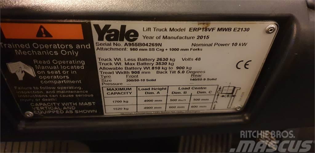 Yale ERP18VF MWB Chariots élévateurs électriques