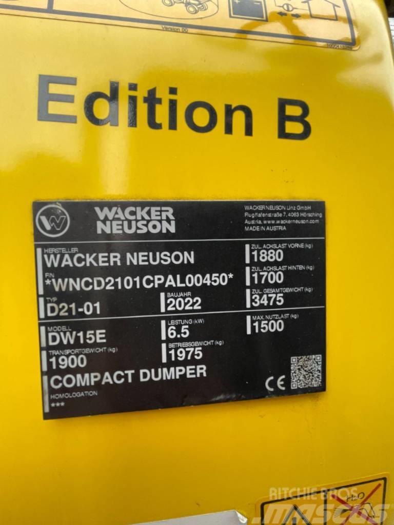Wacker Neuson DW15e Mini tombereau