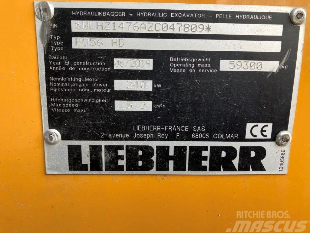 Liebherr R 956 Litronic Pelle sur chenilles
