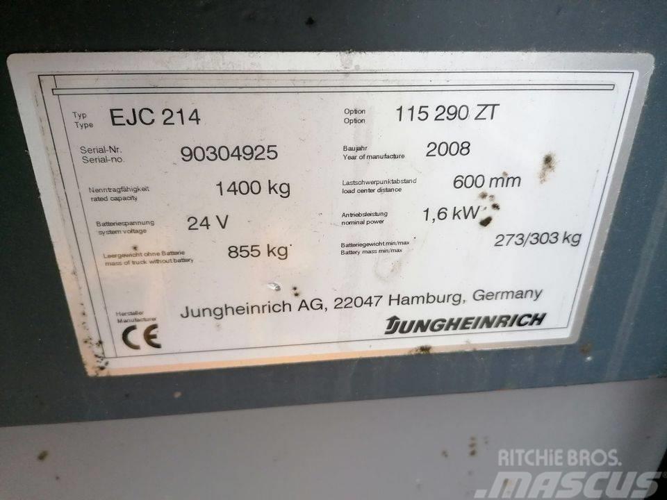 Jungheinrich EJC 214 Gerbeur accompagnant