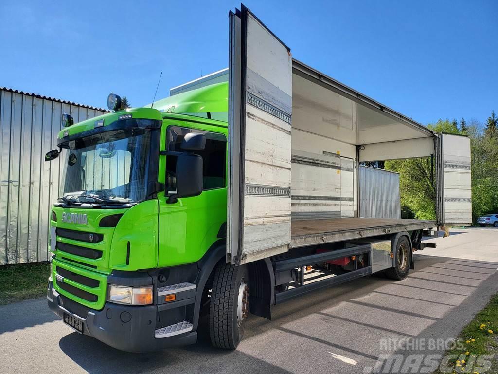 Scania P280 4X2 SIDEOPENING Camion Fourgon