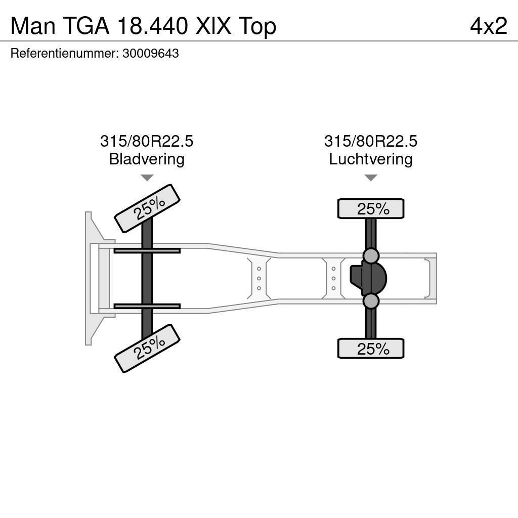 MAN TGA 18.440 XlX Top Tracteur routier