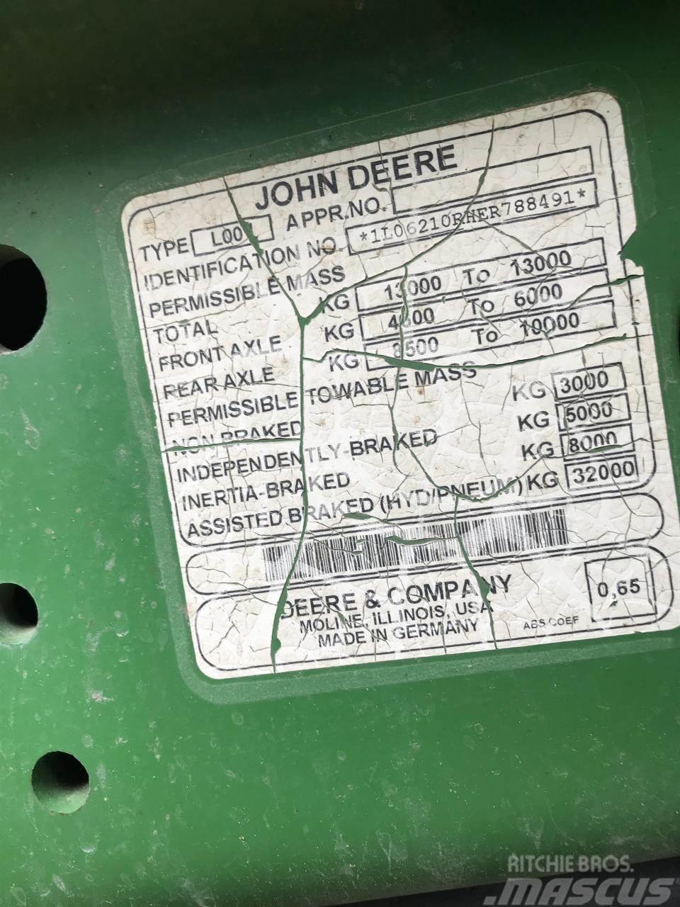 John Deere 6210R Tracteur