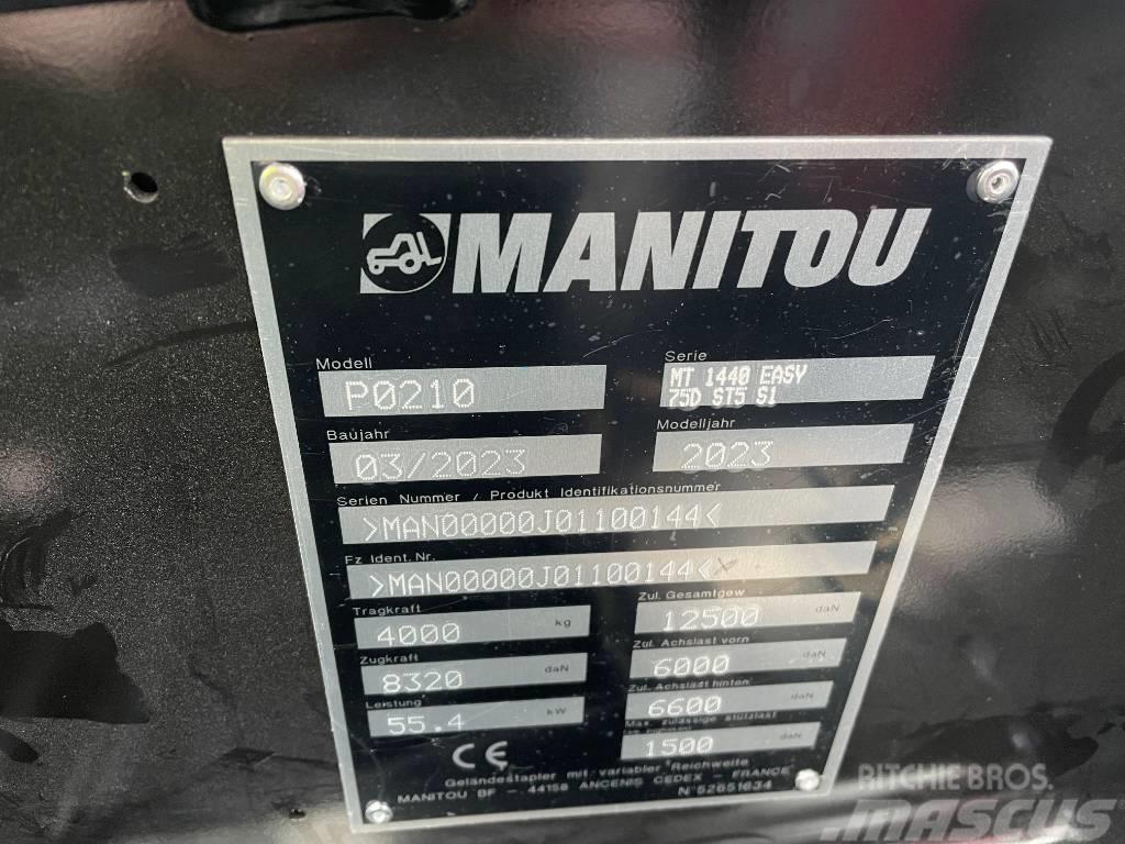 Manitou MT 1440/Telehandler fixed 14 meter 4 tons Chariot télescopique