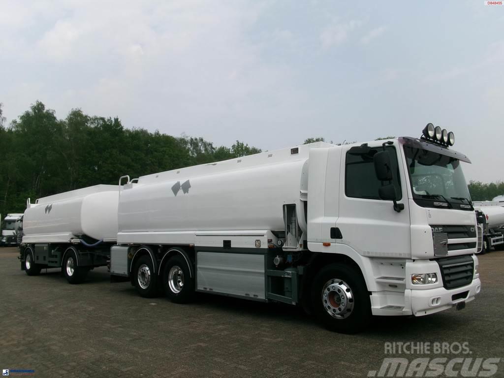 DAF CF 85.410 6x2 fuel tank 20.8 m3 / 4 comp + Stokota Tanker trucks