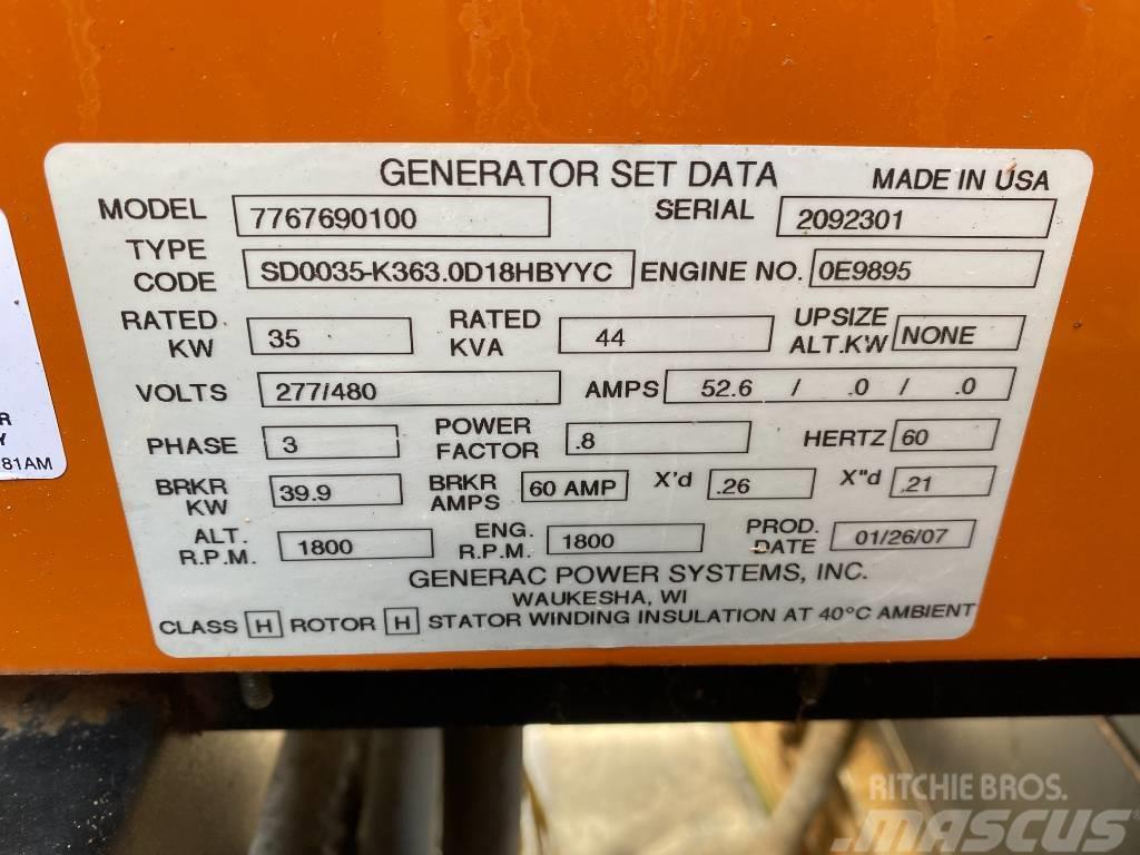 Generac 35 KW Générateurs diesel