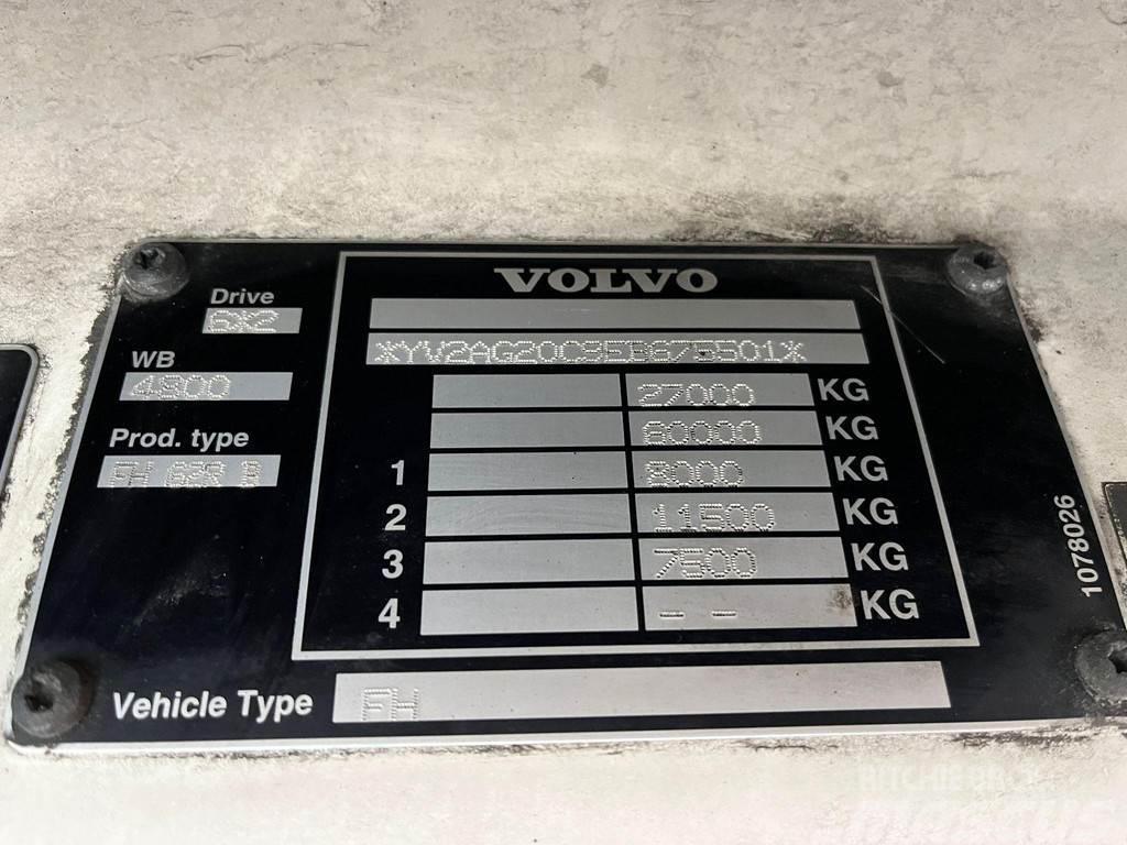 Volvo FH 460 6x2 HULTSTEINS / BOX L=7394 mm Camion frigorifique