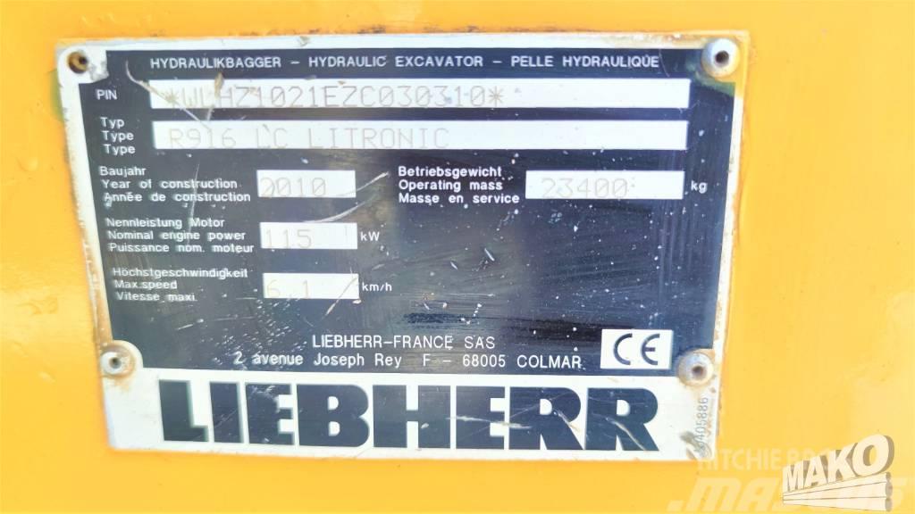 Liebherr R 916 LC Pelle sur chenilles