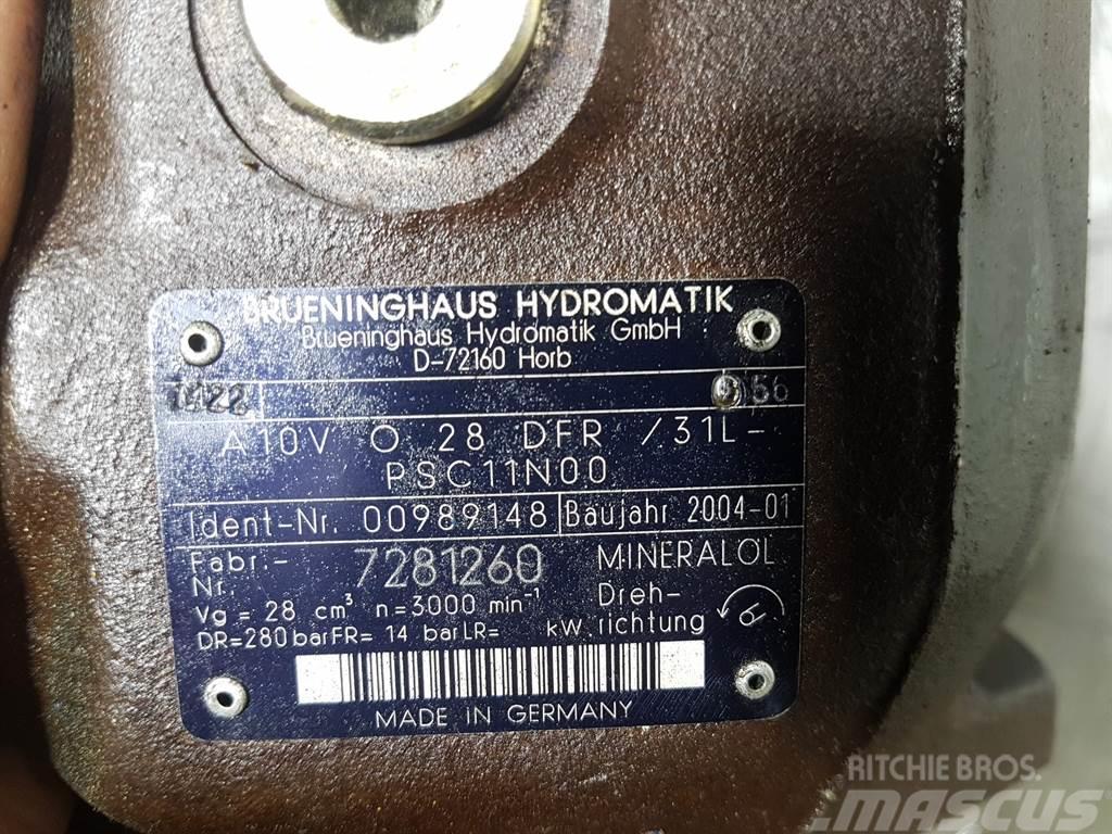 Brueninghaus Hydromatik A10VO28DFR/31L - Load sensing pump Hydraulique