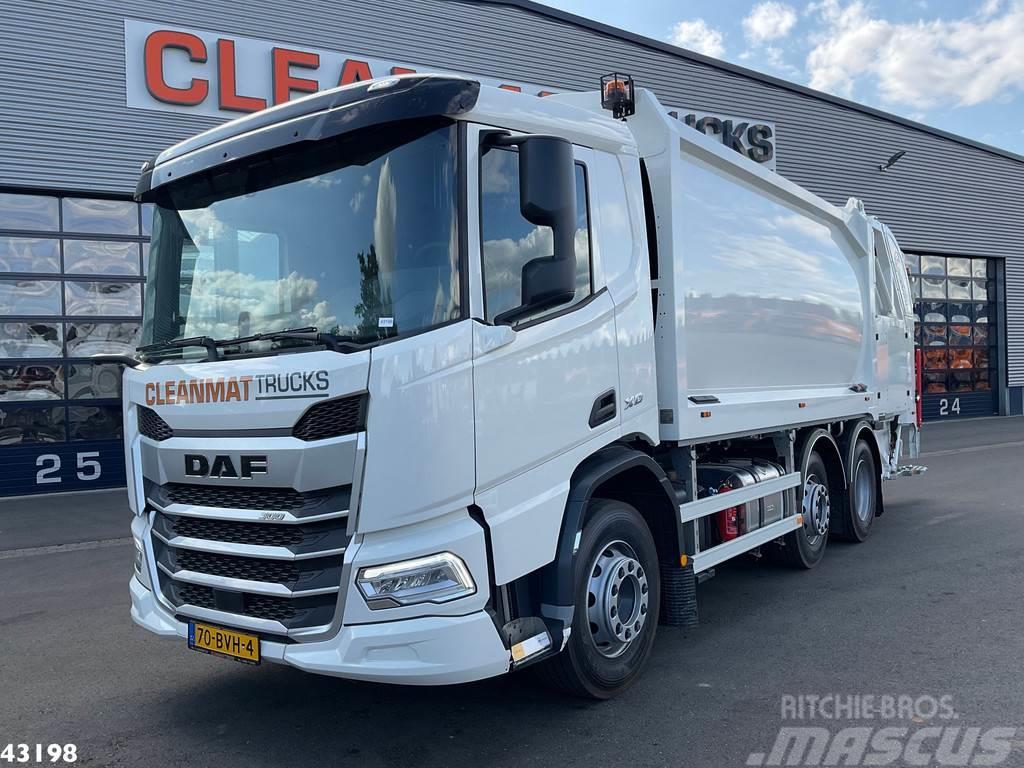 DAF FAG XD 300 Geesink 20m³ met Liftmate Instaplift Camion poubelle