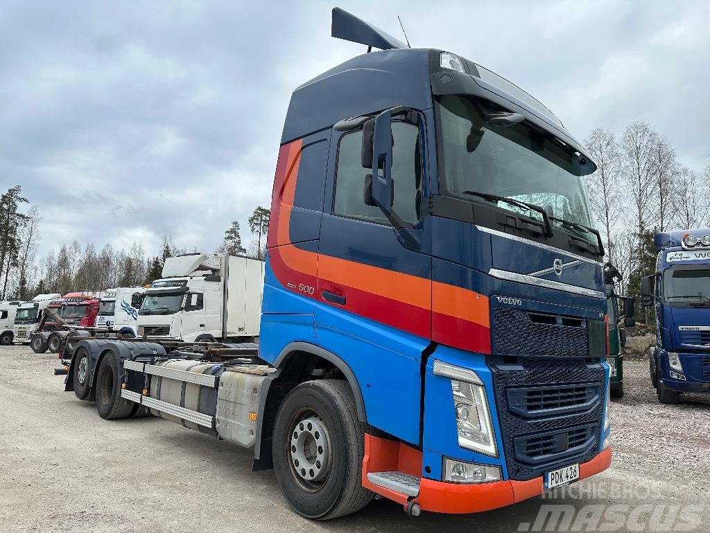 Volvo FH-500 Container Bil chassi Container Frame trucks