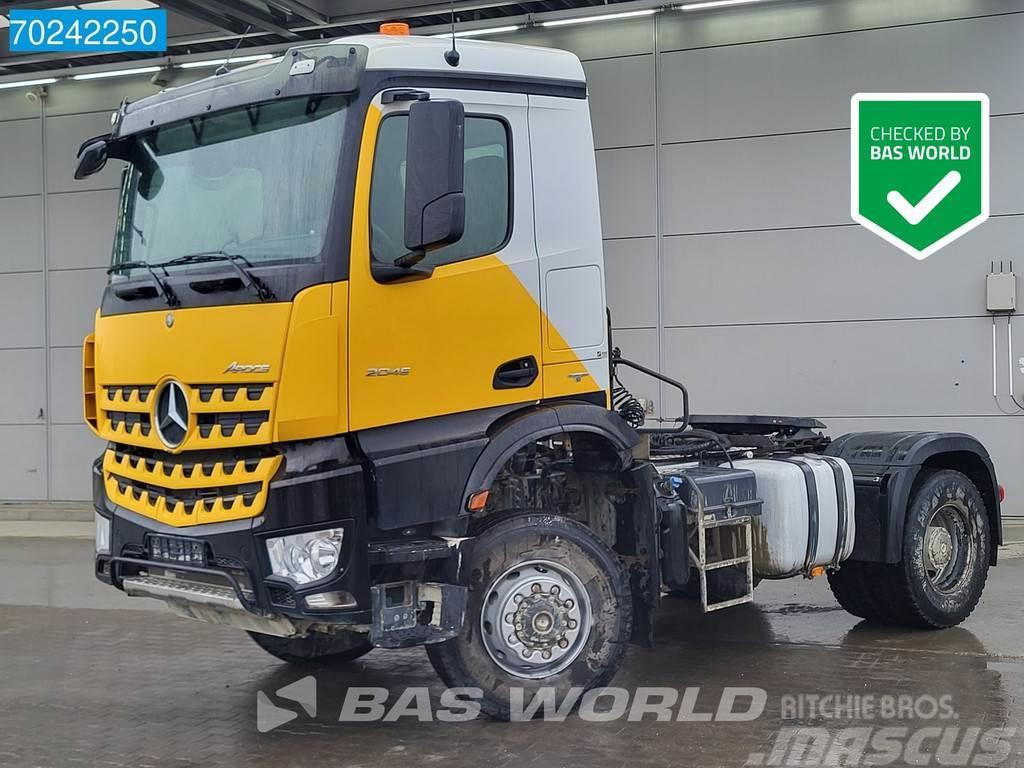 Mercedes-Benz Arocs 2045 4X4 Hydraulik Big-Axle Euro 6 Tracteur routier