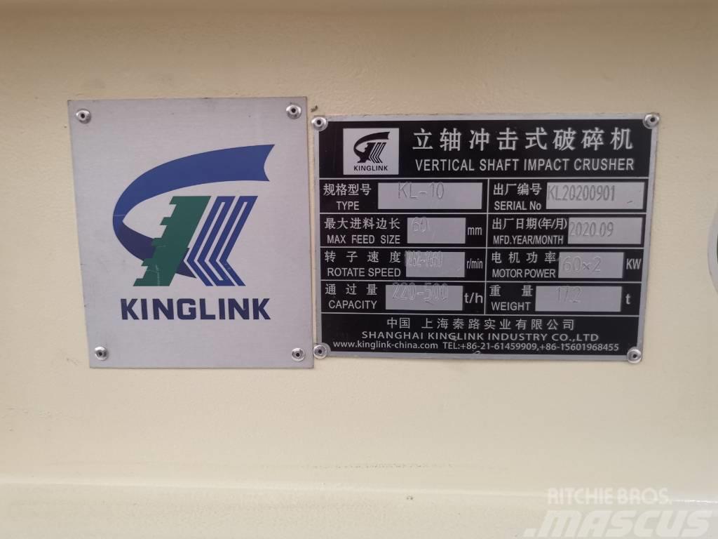 Kinglink Barmac VSI crusher KL-10 | Mineral Concrete Sands Concasseur