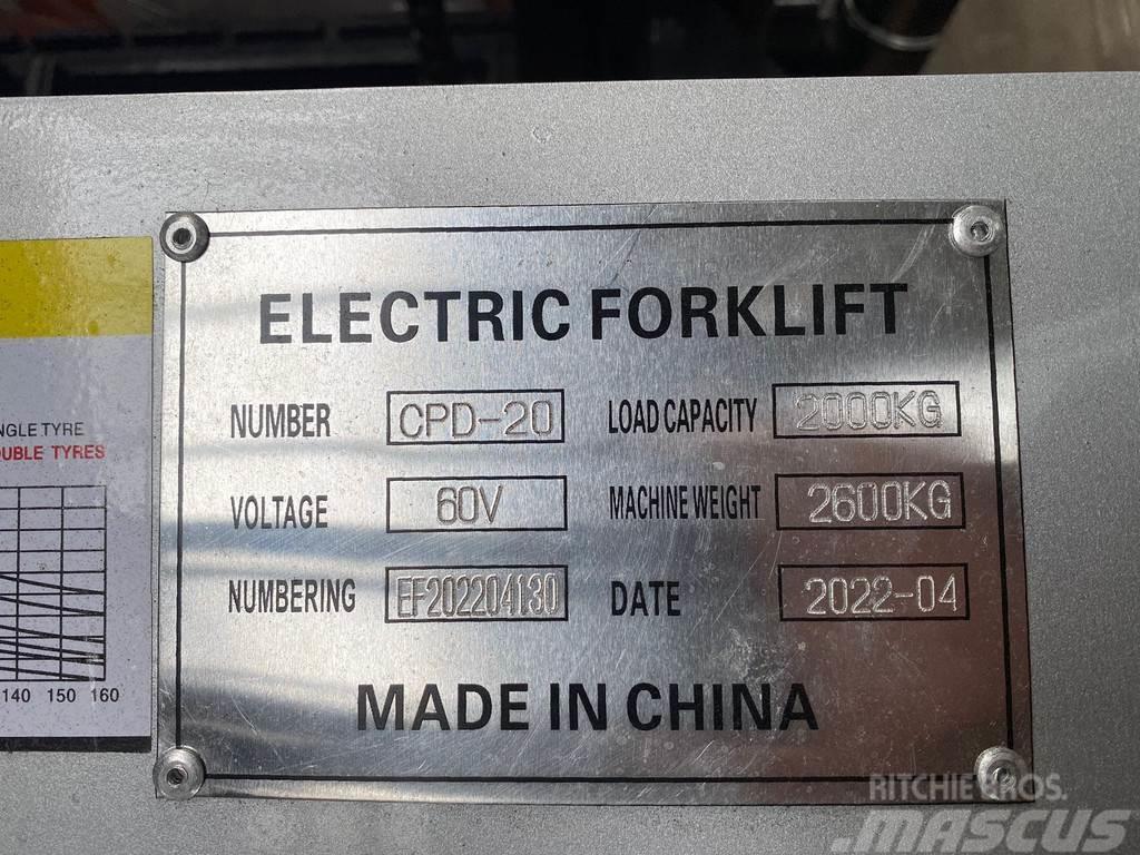 EasyLift CPD 20 Forklift - 2.000 kg loading cap. Autres Chariots élévateurs