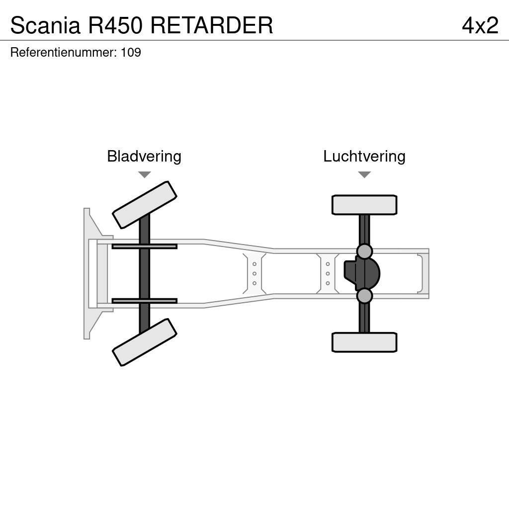 Scania R450 RETARDER Tractor Units