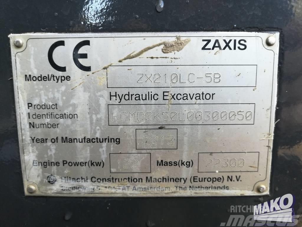 Hitachi ZX 210 LC-5 B Pelle sur chenilles