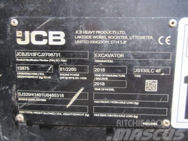 JCB JS130LC Plus+ Pelle sur chenilles