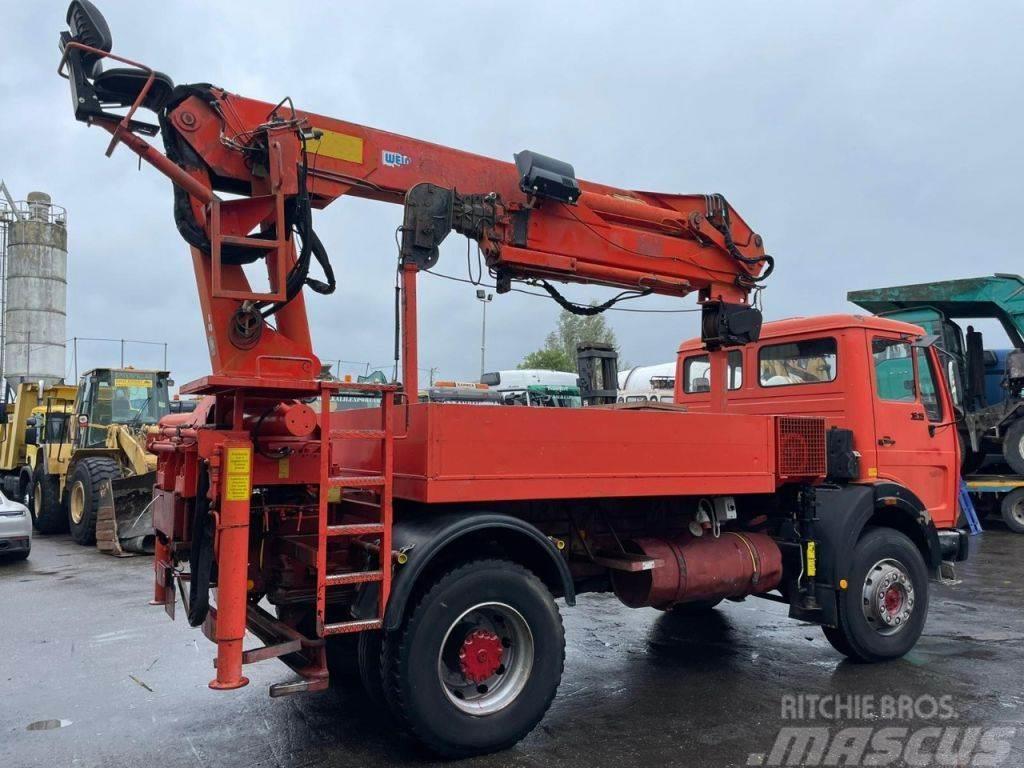 Palfinger PK17000LA Crane with Outriggers 4x and winch Good Grue auxiliaire