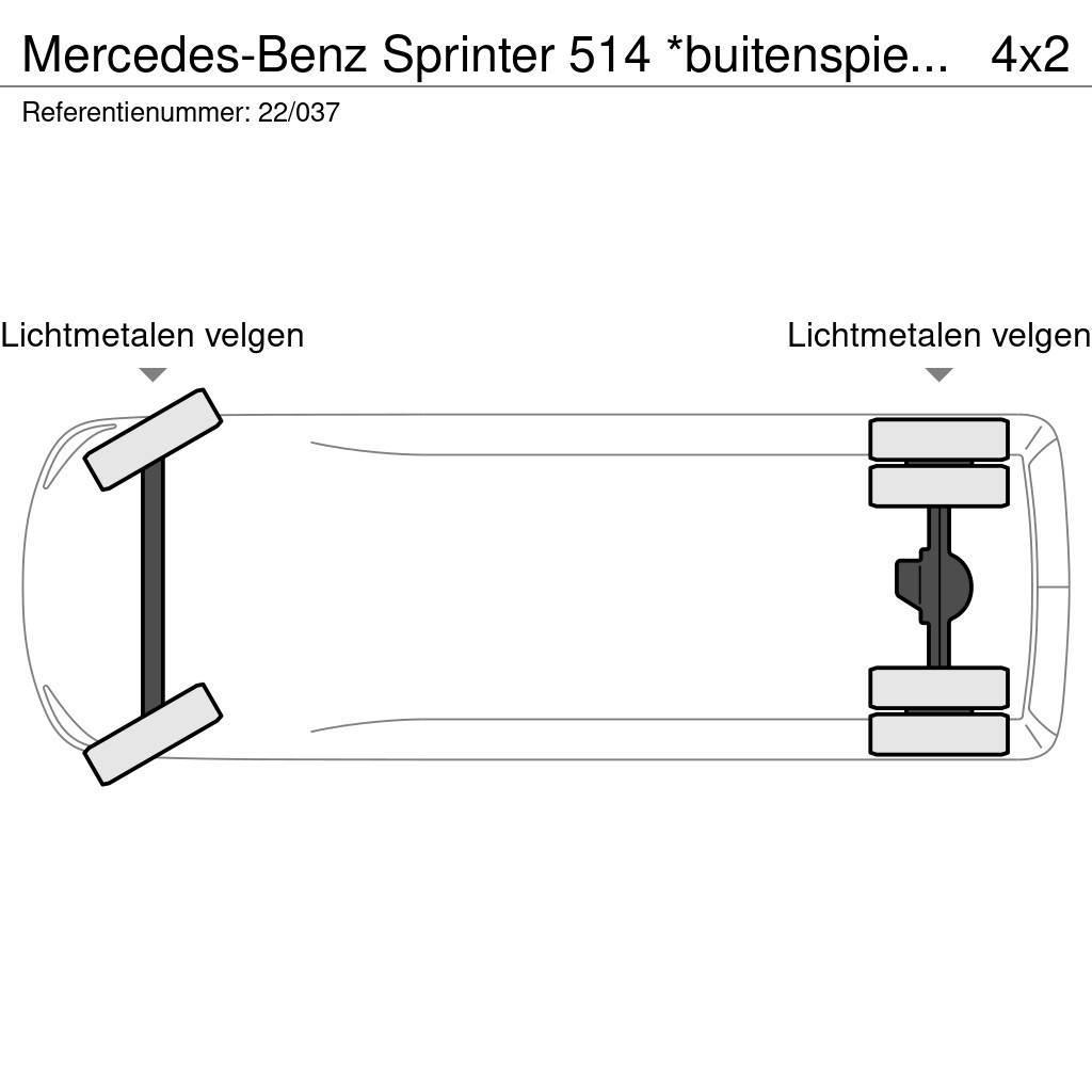 Mercedes-Benz Sprinter 514 *buitenspiegels verwarmd&elektr. vers Autre fourgon / utilitaire