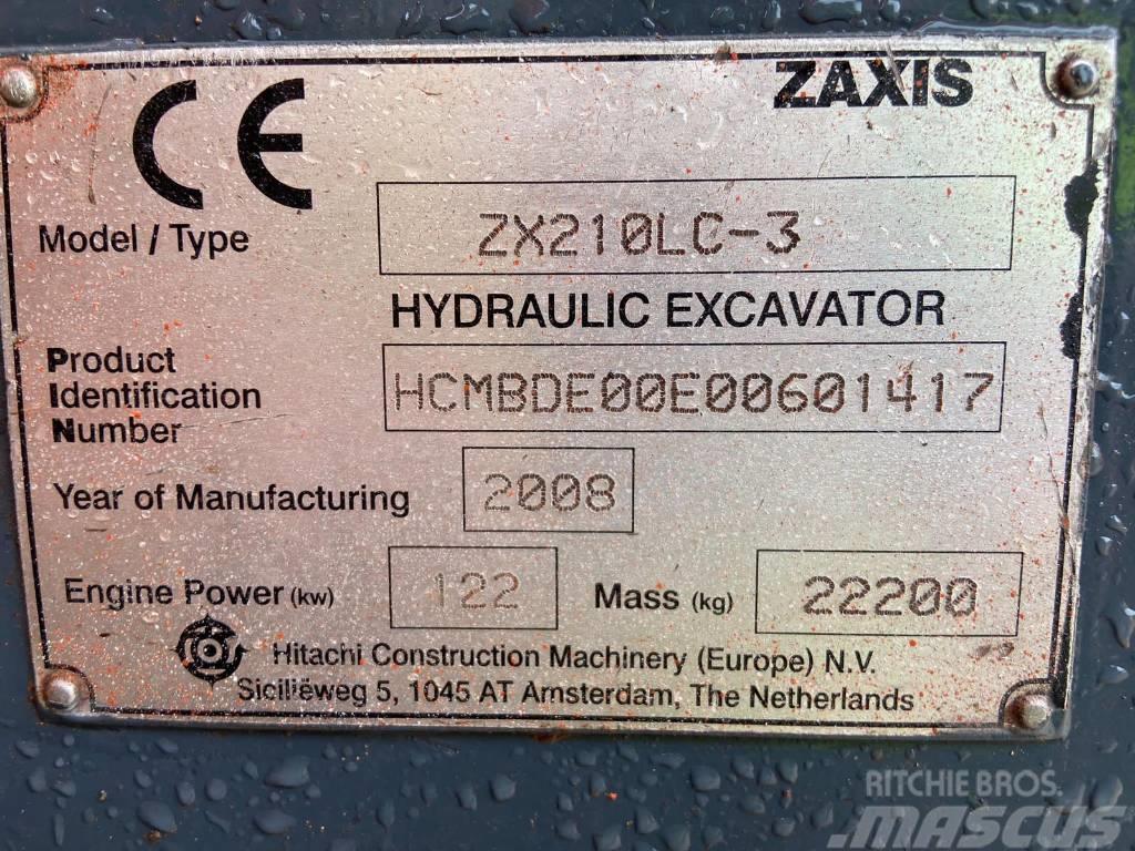 Hitachi ZX 210 LC-3 Pelle sur chenilles