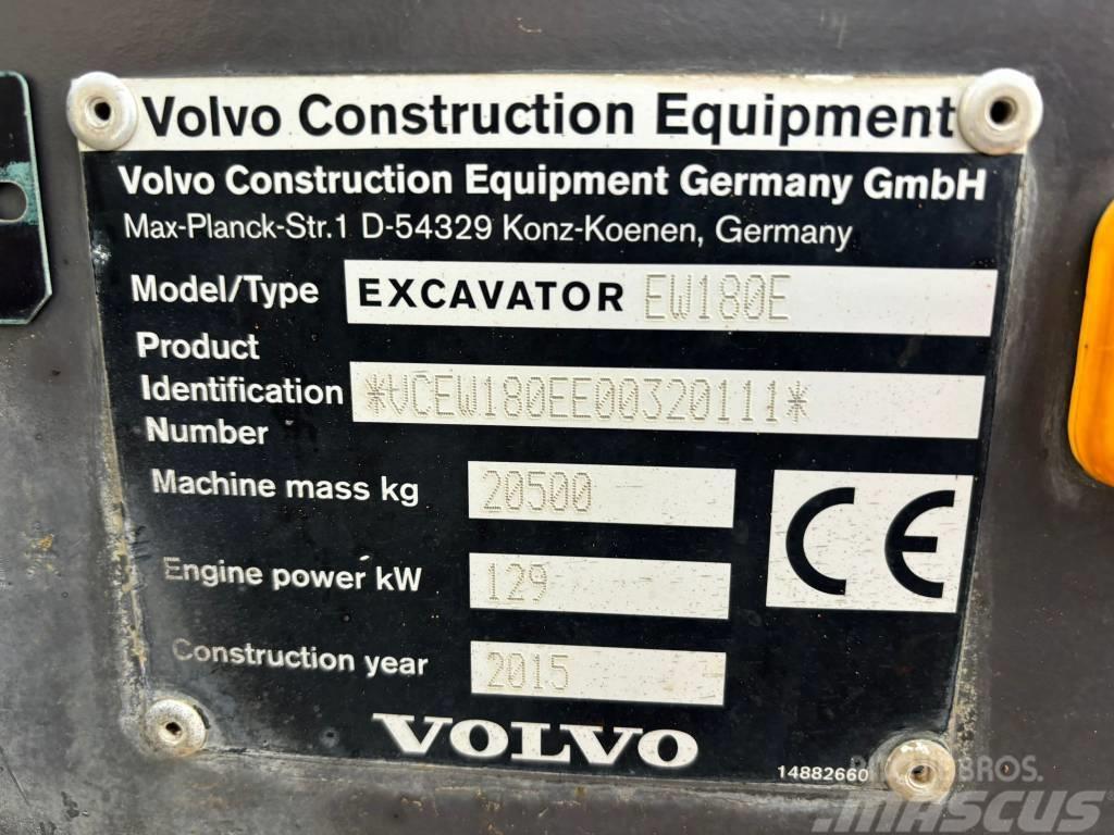 Volvo EW180E Pelle sur pneus
