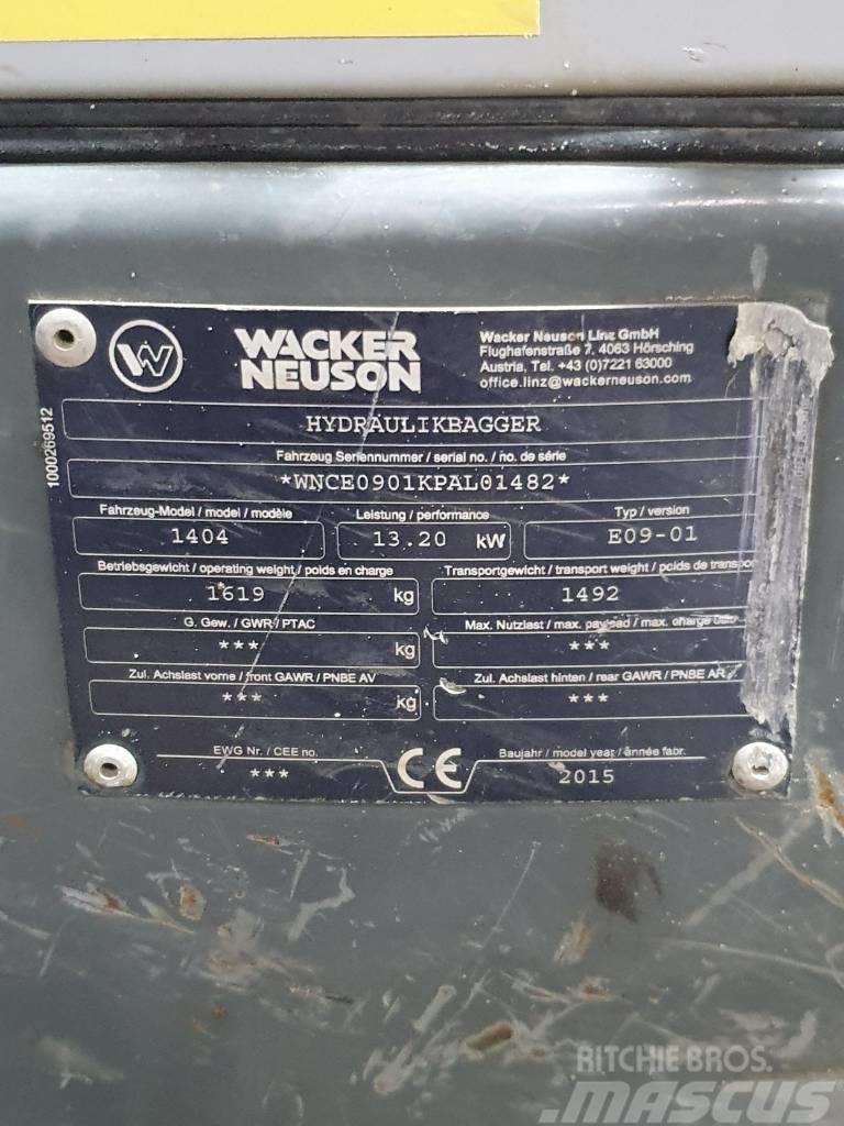 Wacker Neuson 1404 (E09-01) Mini pelle < 7t