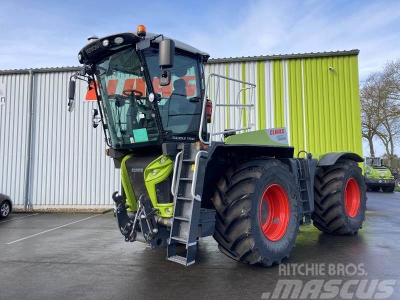 CLAAS XERION 4200 SADDLE TRAC Tracteur