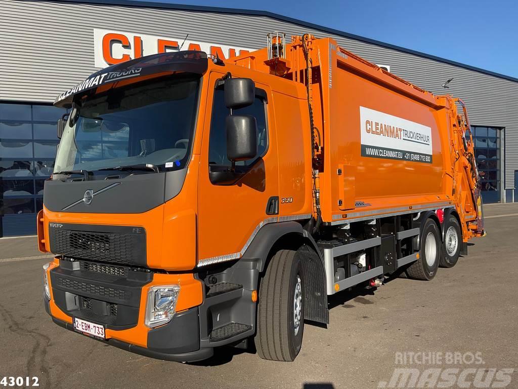 Volvo FE 350 VDK 22m³ + AE weegsysteem Camion poubelle