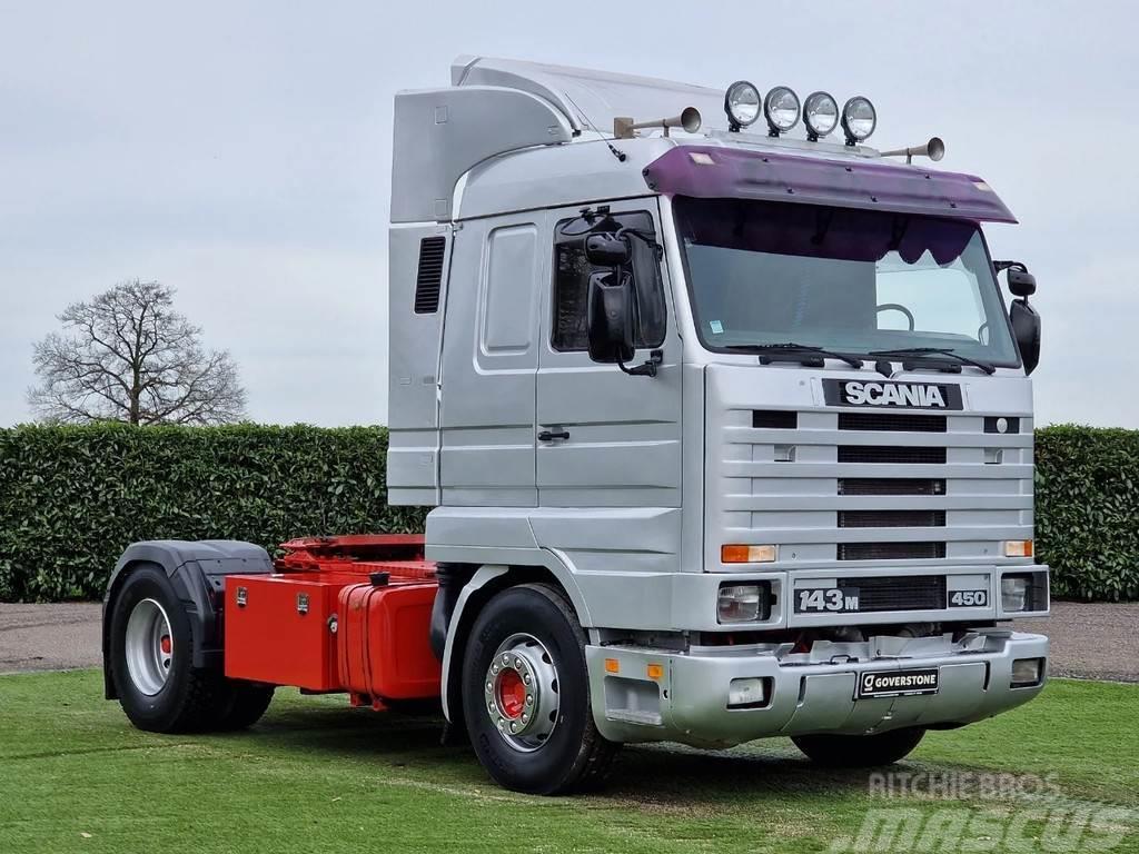 Scania R143-450 V8 4x2 - Oldtimer - Retarder - PTO/Hydrau Tracteur routier