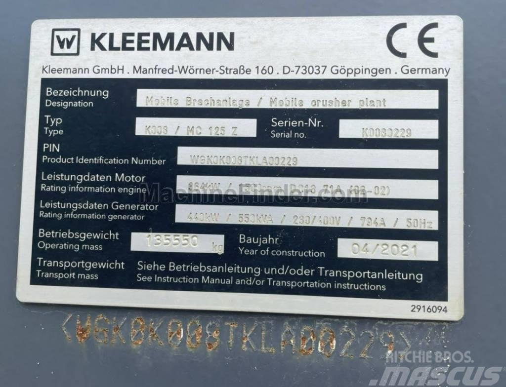 Kleemann MC125Z Concasseur mobile