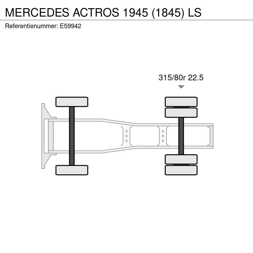 Mercedes-Benz ACTROS 1945 (1845) LS Tracteur routier