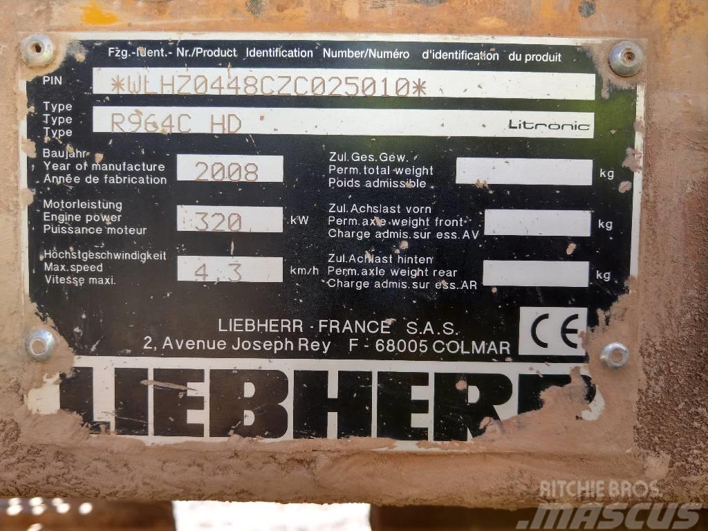 Liebherr R 964 C HD Pelle sur chenilles